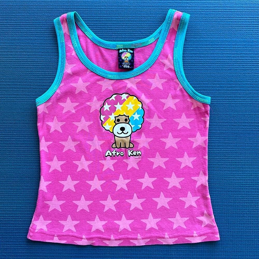 Afro Ken tank top